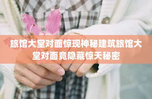 旅馆大堂对面惊现神秘建筑旅馆大堂对面竟隐藏惊天秘密